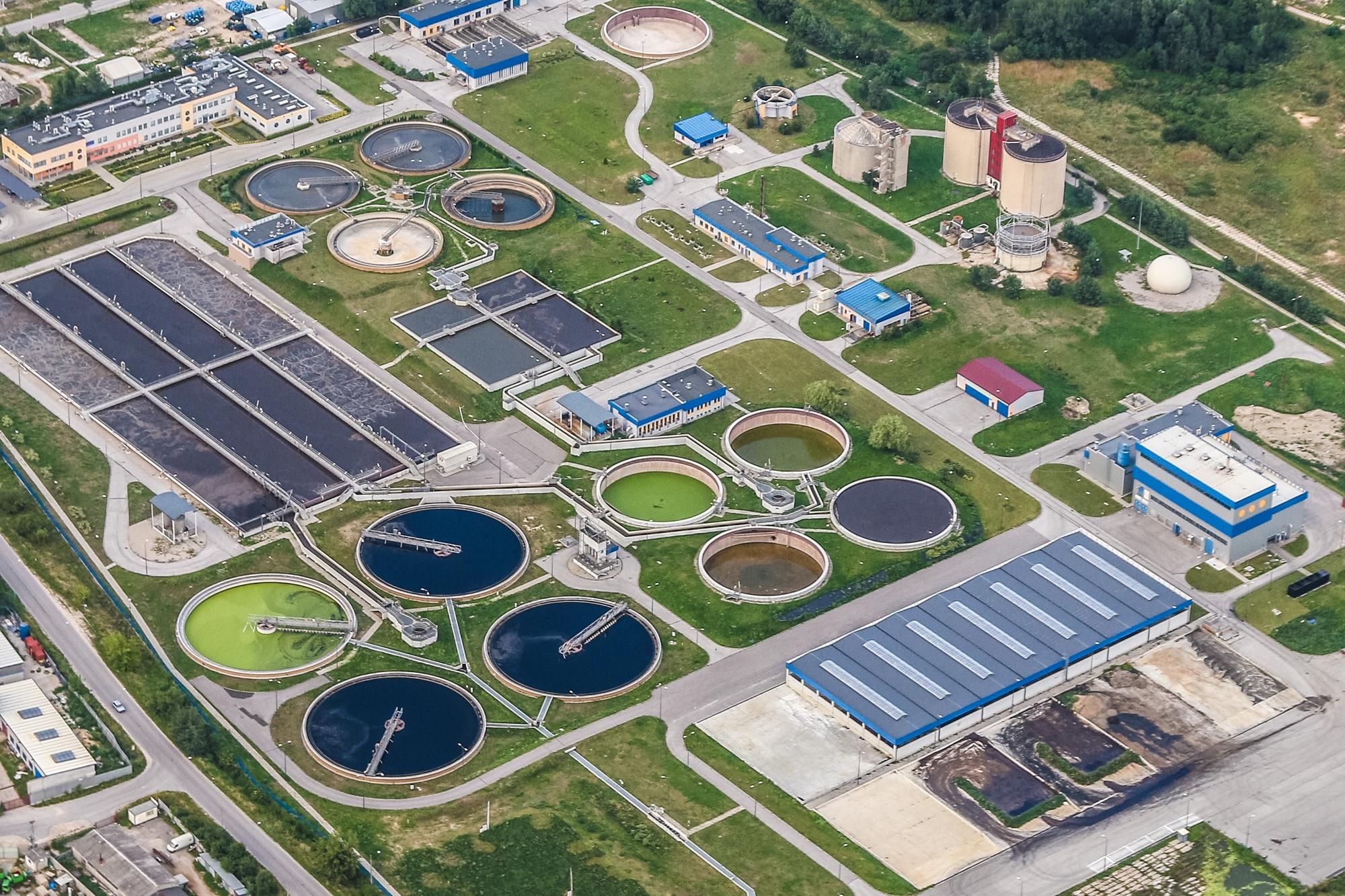 wastewater treatment plant