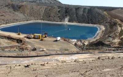 Highly Saline Gold Mine Process Pond – WA