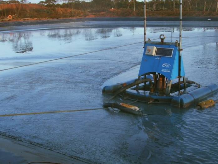 A Jetting Dredge Operating at a Kalgoolie Nickel Mine