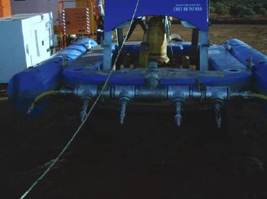 Jetting Dredge Surface Sediment Agitators