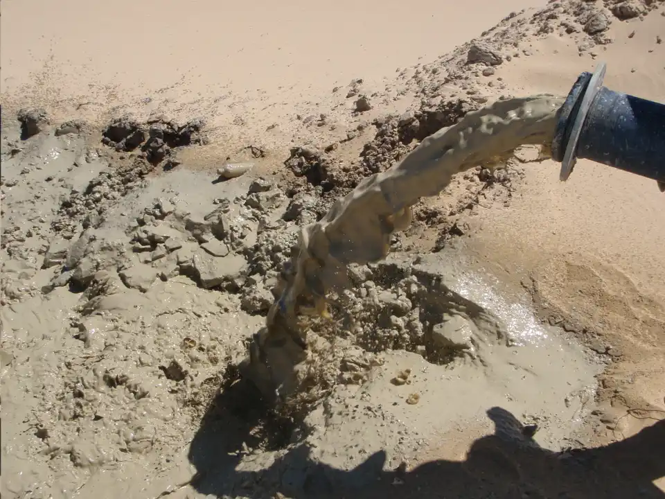 mineral sands slimes removal Mineral sands slimes sediment discharge