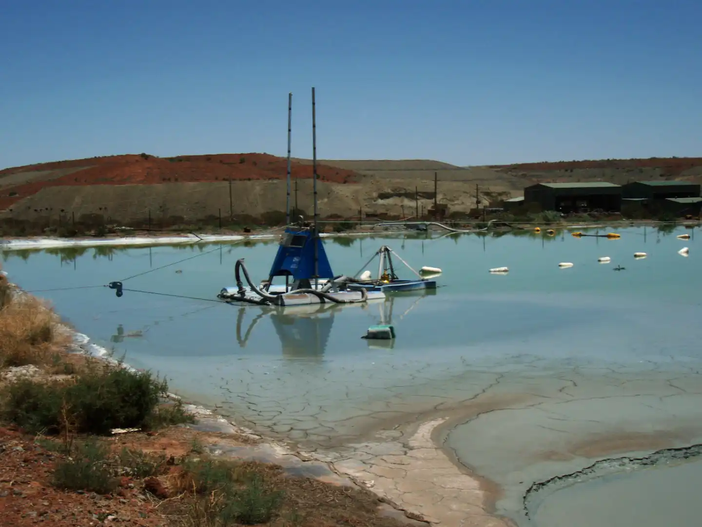 Overflowing-Sediment-Pond-WA_Operations